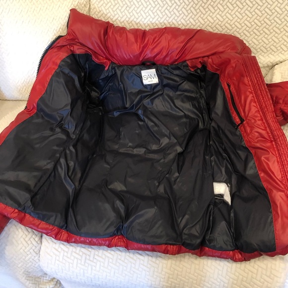 Sam New York red puffer jacket size small! - Picture 8 of 9